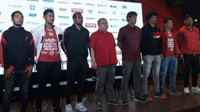 Perkenalan pemain dan pelatih baru Bali United