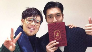 Usaha 'Maksa' Baim Demi Bisa Foto Bareng  Siwon Suju dan Blackpink