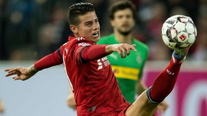 Gelandang serang Bayern Munich, James Rodriguez