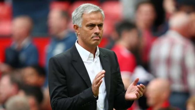 Jose Mourinho saat masih menangani Manchester United