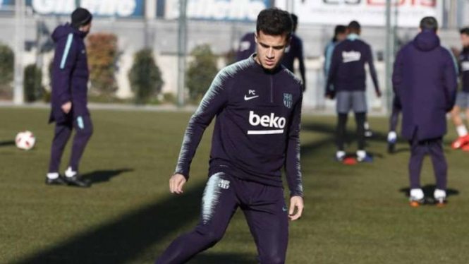 Gelandang serang Barcelona, Philippe Coutinho