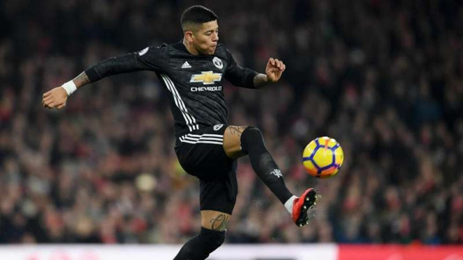 Pemain belakang Manchester United, Marcos Rojo