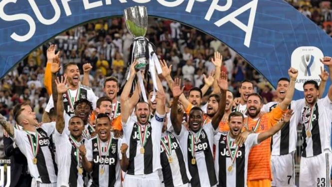 Juventus juara Supercoppa Italia 2018