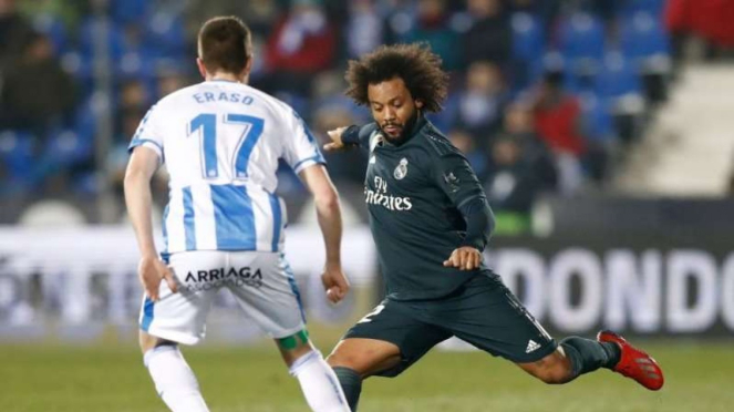 Bek Real Madrid, Marcelo (kanan)