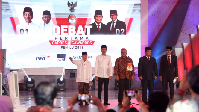 Debat Pertama Capres-Cawapres Pemilu 2019