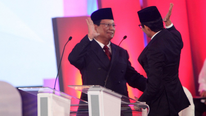 Debat Pertama Capres-Cawapres Pemilu 2019, Prabowo Subianto-Sandiaga Uno 