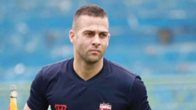 Penyerang Madura United, Aleksandar Rakic 