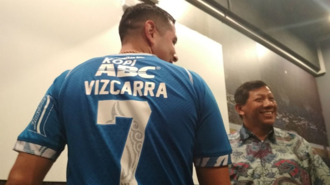 Winger anyar Persib Bandung, Esteban Vizcarra