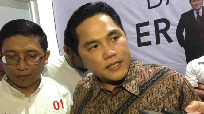 Ketua TKN Erick Thohir