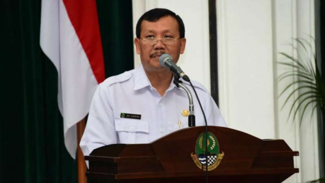Sekretaris Daerah Pemerintah Provinsi Jawa Barat, Iwa Karniwa