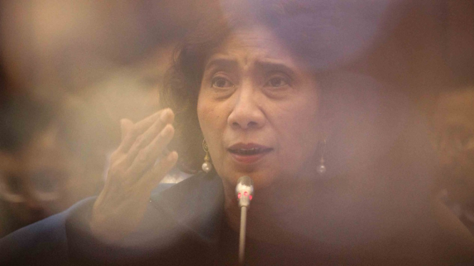 Menteri Kelautan dan Perikanan, Susi Pudjiastuti