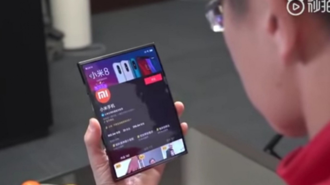 Bocoran ponsel lipat Xiaomi