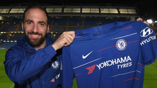 Striker anyar Chelsea, Gonzalo Higuain