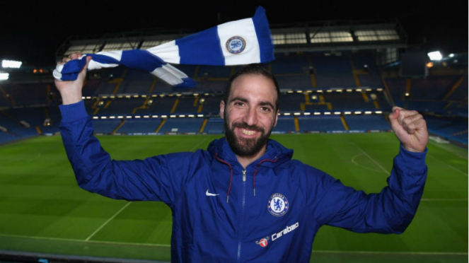 Striker anyar Chelsea, Gonzalo Higuain