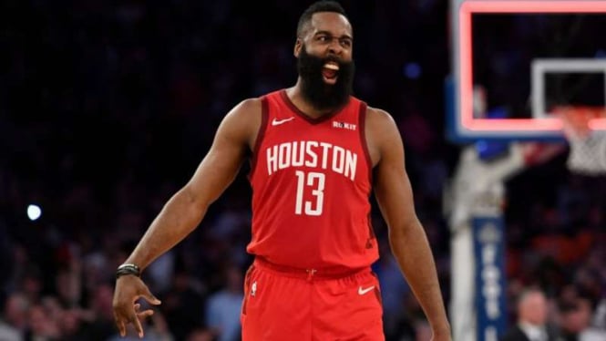 Pemain Houston Rockets, James Harden.