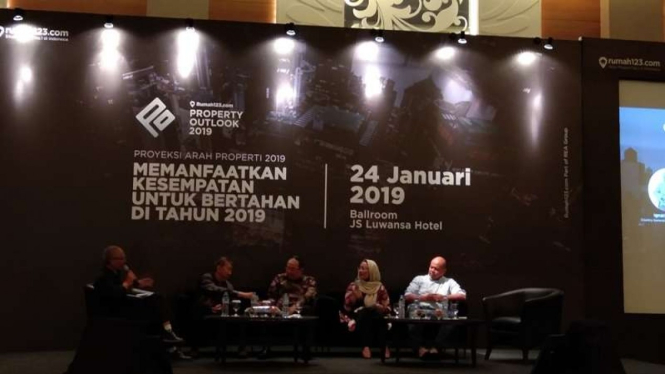 Diskusi Proyeksi Arah Properti 2019.