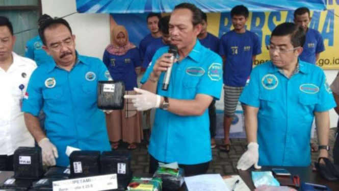 BNN paparkan kasus penyeludupan narkoba yang dikendalikan napi di Lapas Medan.