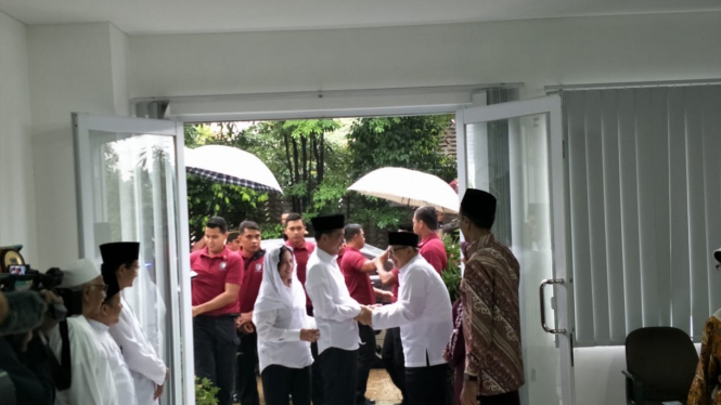 Jokowi kunjungi Quraish Shihab.