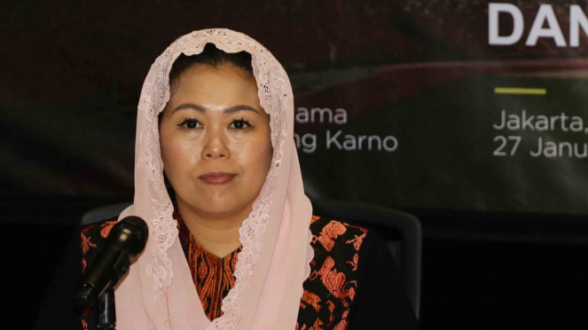 Direktur Eksekutif Wahid Institute, Zannuba Ariffah Chafsoh atau Yenny Wahid