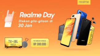 4 Smartphone Realme Pamer Seharian, Diskon Sampai Rp1 Juta