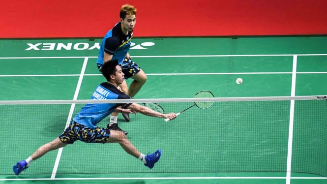 Kevin Sanjaya Sukamuljo/Marcus Fernaldi Gideon.