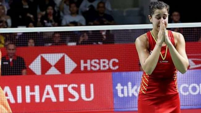 Tunggal putri Spanyol, Carolina Marin.