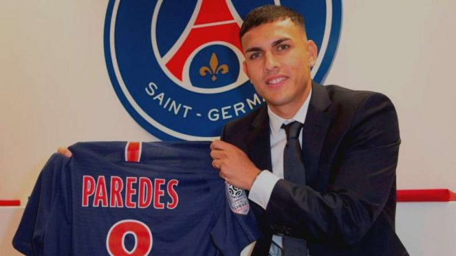 Pemain baru Paris Saint-Germain (PSG), Leandro Paredes