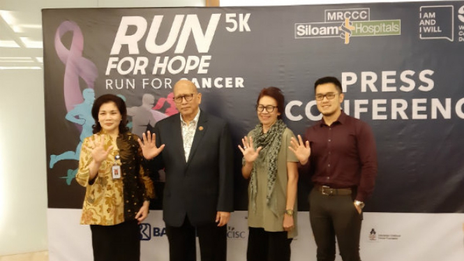 Jumpa Pers di MRCCC Siloam Hospitals Run 5K For Hope