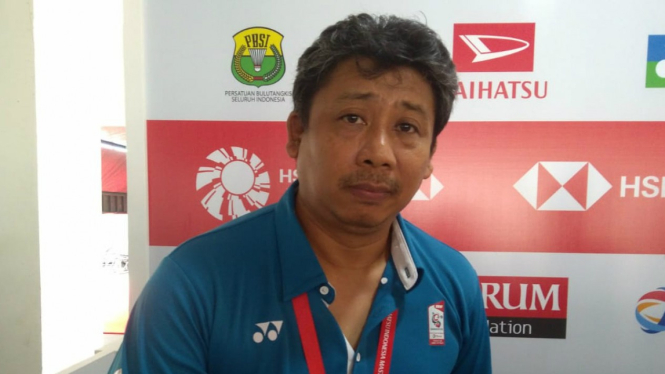Pelatih tim bulutangkis Thailand asal Indonesia, Agus Dwi Santoso