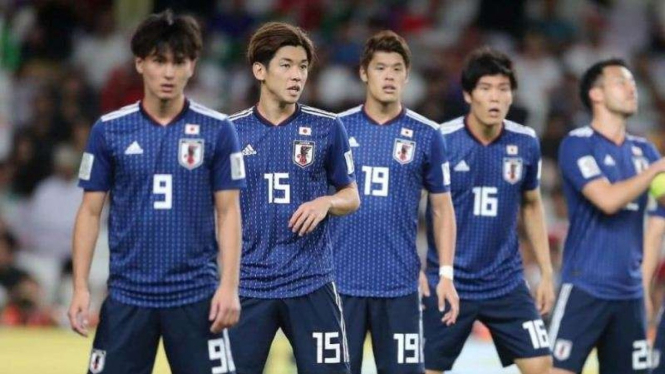 Para pemain Timnas Jepang di ajang Piala Asia 2019