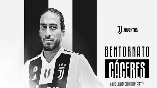 Caceres gabung Juventus