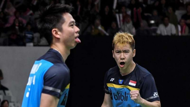 Ganda putra Indonesia, Kevin Sanjaya Sukomuljo/Marcus Fernaldi Gideon