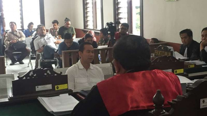 Tubagus Chaery Wardana alias Wawan di Pengadilan Tipikor Bandung