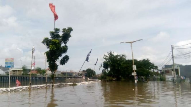 Pompa Diperbaiki, Pemkot Tangerang Pastikan Banjir Surut Dalam 2 Jam