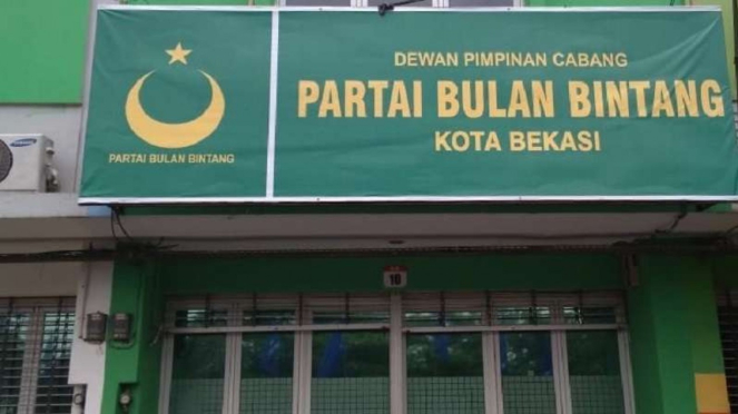 Kantor DPC Partai Bulan Bintang Kota Bekasi