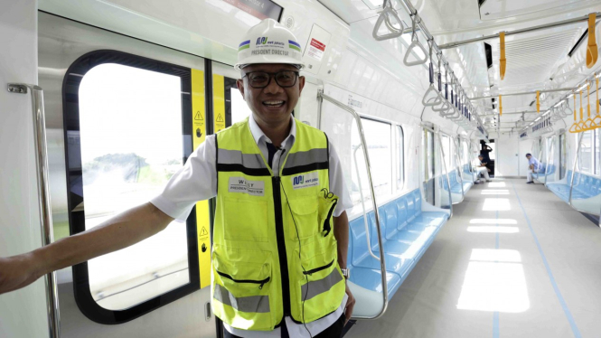 William Sabandar, Direktur Utama PT MRT Jakarta,