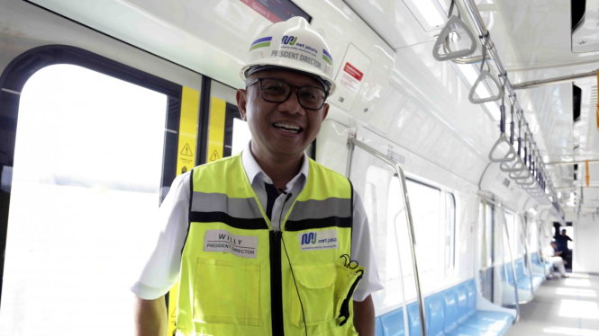 William Sabandar, Direktur Utama PT MRT Jakarta,