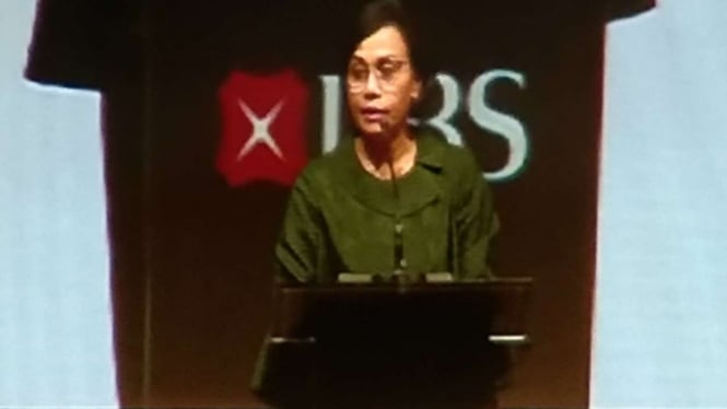 Menteri Keuangan Sri Mulyani Indrawati di acara DBS Asian Insights Conference 2019.