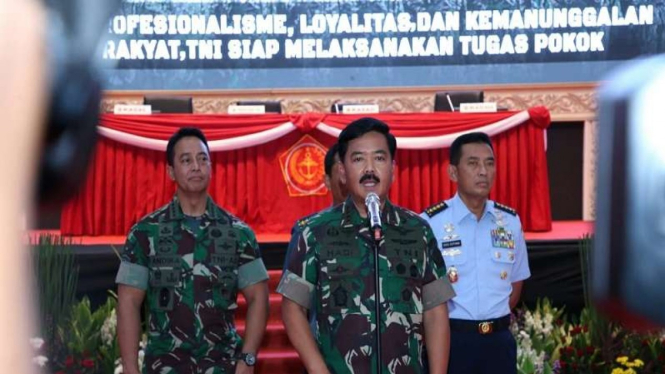 Panglima TNI Marsekal Hadi Tjahjanto