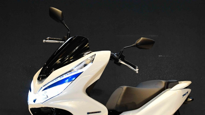Sepeda motor Honda PCX Electric diluncurkan di Jakarta, Kamis, 31 Januari 2019.