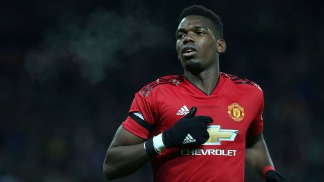 Gelandang Manchester United, Paul Pogba