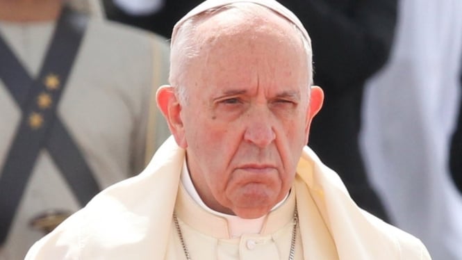 Paus Fransiskus membuat pengakuan dalam lawatannya ke Timur Tengah. - EPA