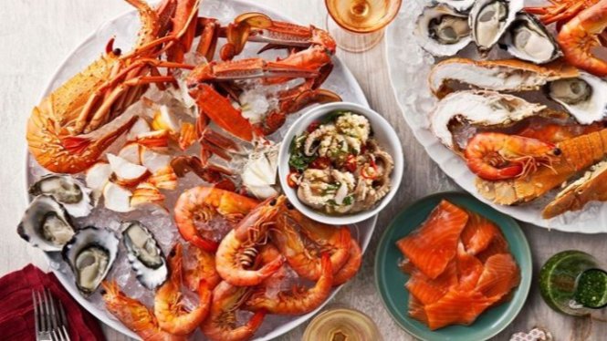 Ilustrasi Seafood