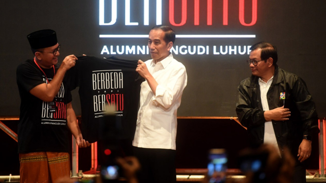 Jokowi diacara Alumni Pangudi Luhur