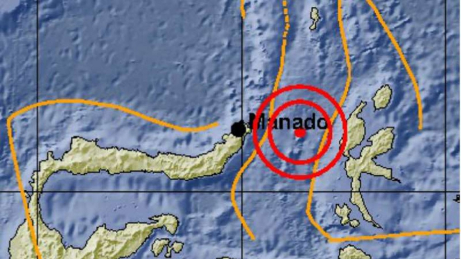 Gempa guncang wilayah Halmahera Barat, Kamis, 7 Februari 2019.