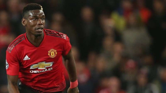 Gelandang Manchester United, Paul Pogba