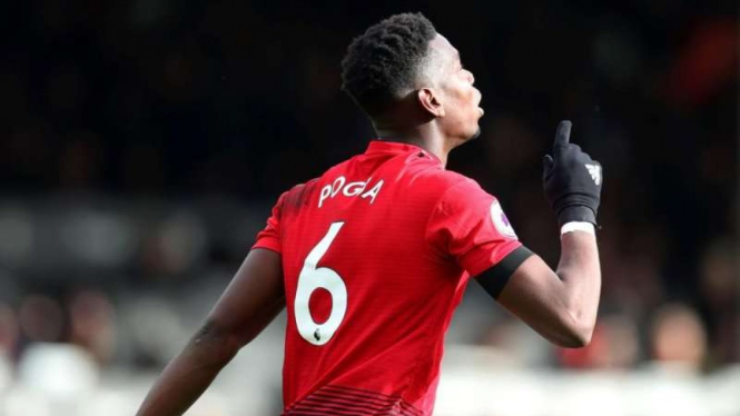 Gelandang Manchester United, Paul Pogba