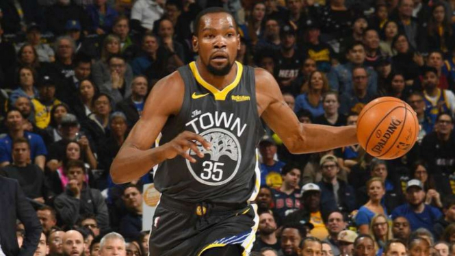 Pemain Golden State Warriors, Kevin Durant.