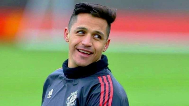 Penyerang Manchester United, Alexis Sanchez