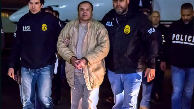 Kartel narkoba paling terkenal di dunia, Joaquin 'El Chapo' Guzman